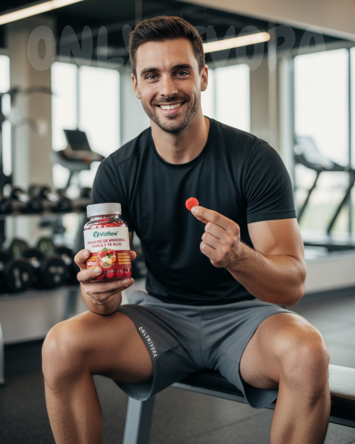 Gomas Vitflow® con vinagre de Manzana, Sidra y Te rojo